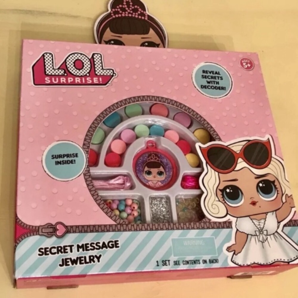 LOL SURPRISE Secret Message Jewelry Craft Kit